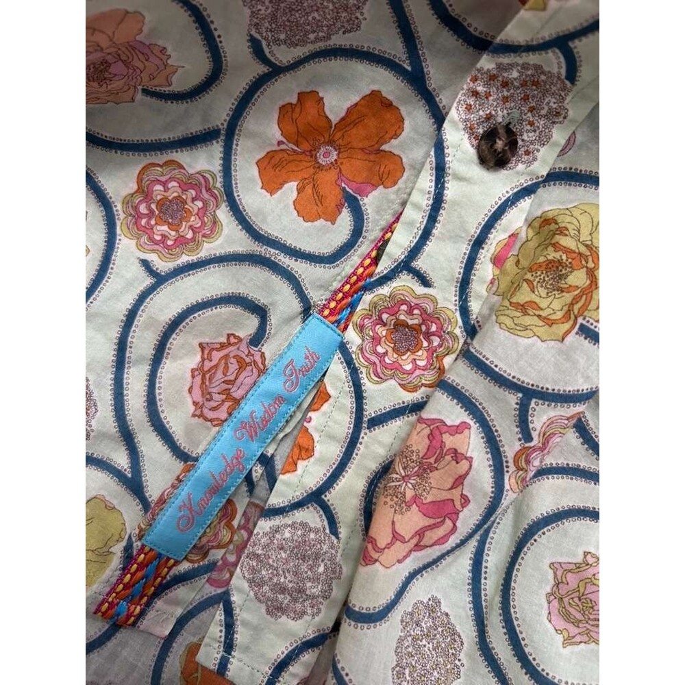 Robert Graham Button Down Shirt Men's 2XLT Floral Fleming Long Sleeves - Picture 6 of 7